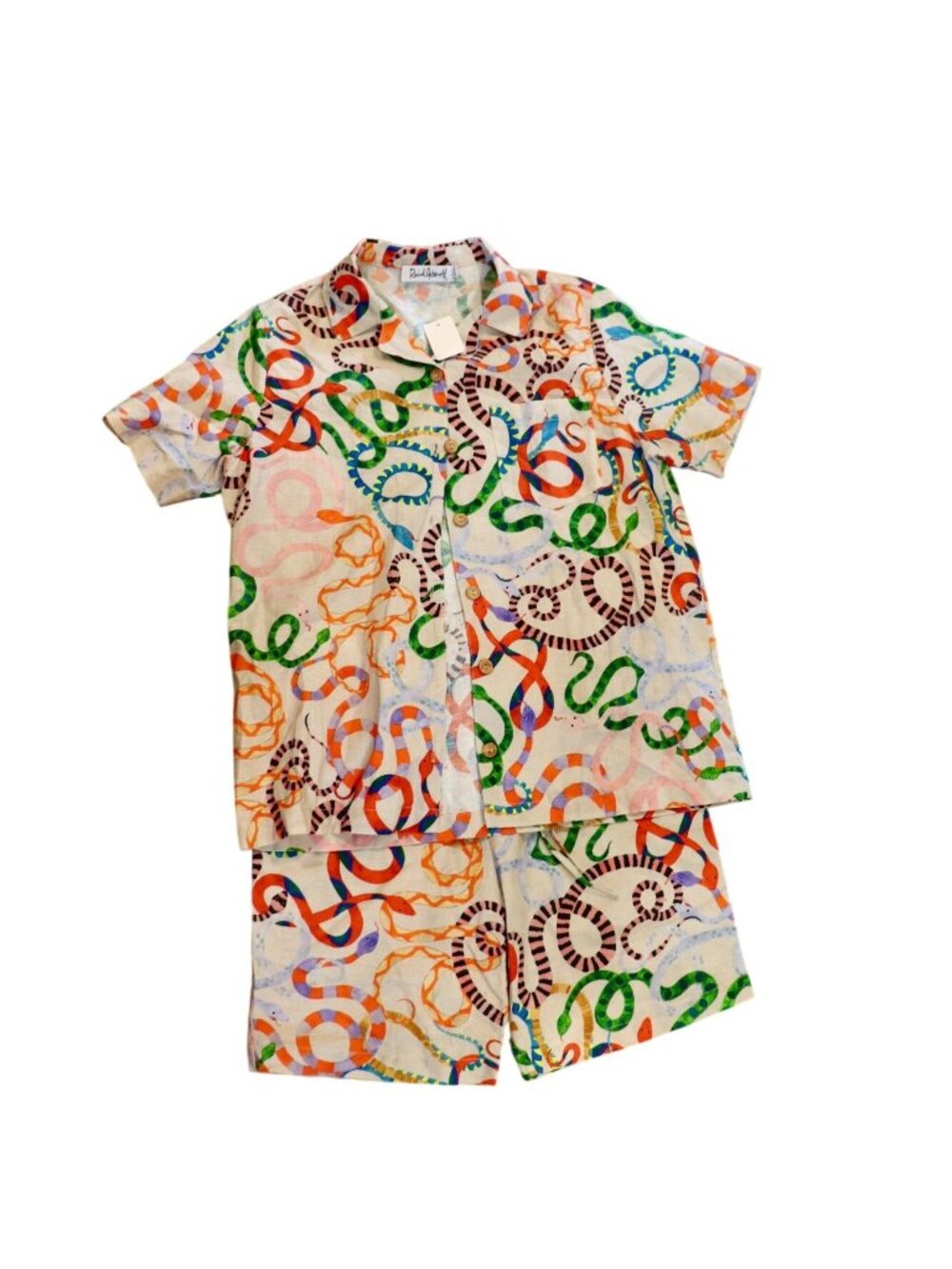 Rachel Antonoff James shirt and Tommie Shorts Set, Small NWOT
